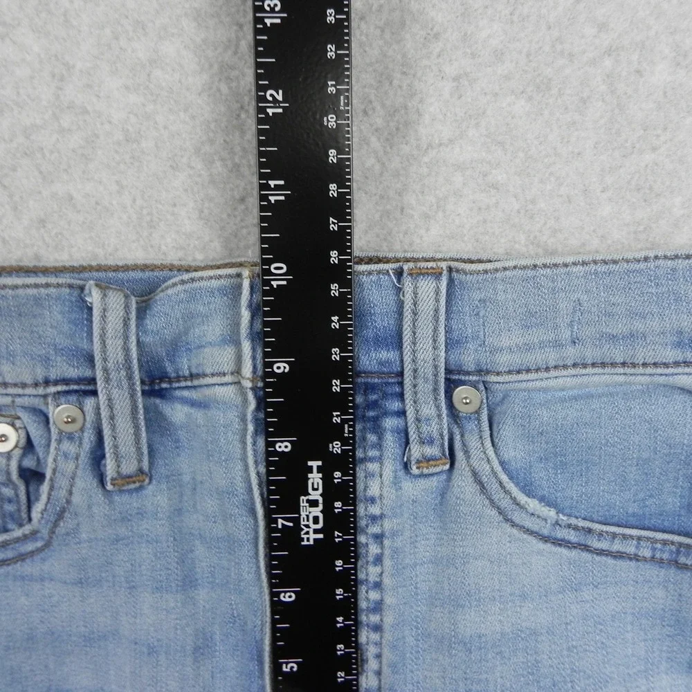 Madewell‎ Jeans Womens 24 Cali Demi-Boot Button Fly Stretch Flex Denim Blue